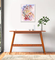 'Dragons in Flight' No Foil Print