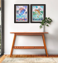 'Octopus Samurai of the Pearl Sea' Giclée Print