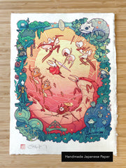 'Silk and Sting' Giclée Print