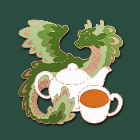 Tea Dragon Pin