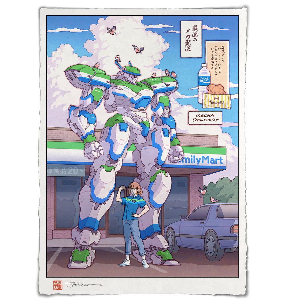 'Mecha Delivery - Family Market'