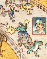 'Rickshaw Rush' No Foil Print