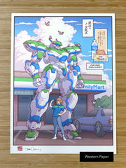 'Mecha Delivery - Family Market'