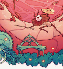 'Silk and Sting' Giclée Print