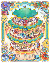 'Carousel of Dreams' No Foil Print