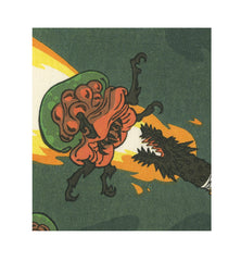 'Infestation' Woodblock Print