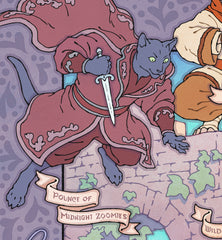 'Dungeon Cats' Giclée Print