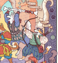 'Dungeon Dogs' Giclée Print