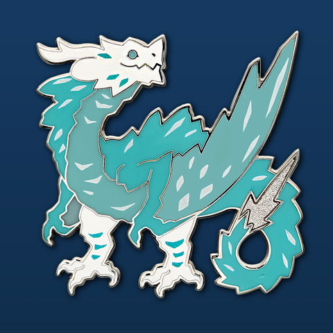 Ice Dragon Pin