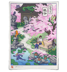 'Kanto Garden' Giclee Print