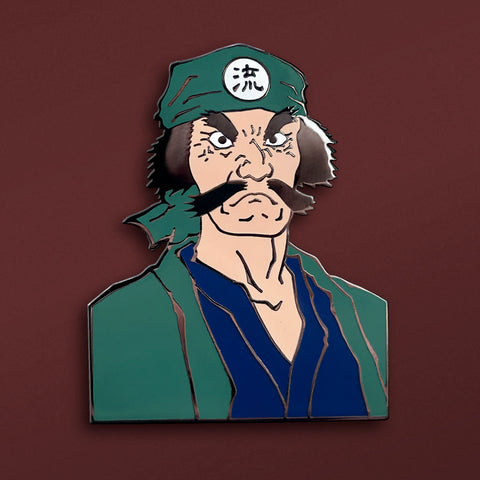 Angry Luigi Pin