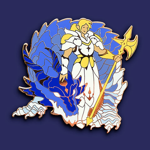 Palace Guard Pin, Royal Blue