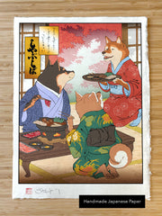 'Shabu Shiba' Giclee Print