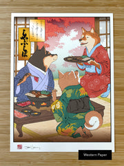 'Shabu Shiba' Giclee Print