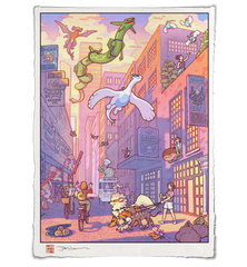 'Friends on Every Corner’ Giclee Print