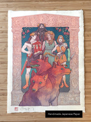 'Infernal Family' Giclée Print