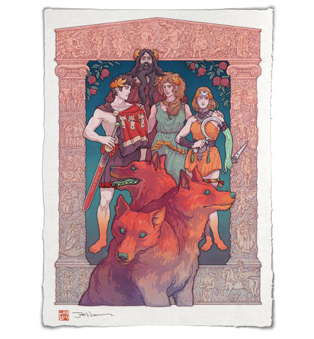 'Infernal Family' Giclée Print