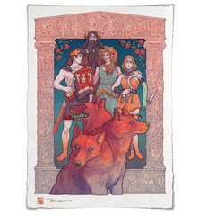 'Infernal Family' Giclée Print