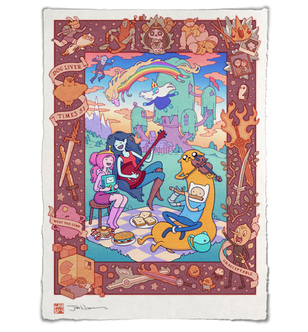 'Heroes of Ooo' Giclee Print