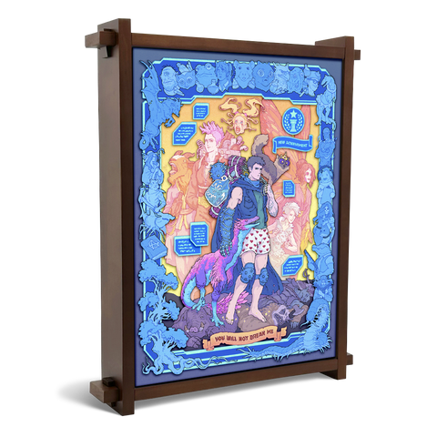 'You Will Not Break Me' Shadow Box