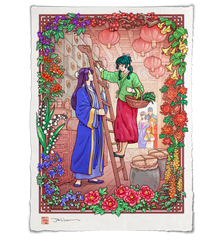 'A Moment in Bloom' Giclée Print