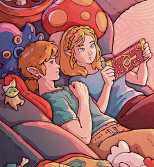 **Pre-Order** 'Quiet Night Together' Scroll