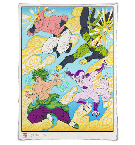 'Attack from Above ' Giclée Print