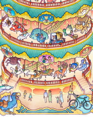 'Carousel of Dreams' No Foil Print