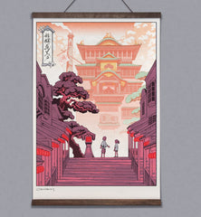 **Pre-Order** 'A New Friend from Long Ago' Scroll