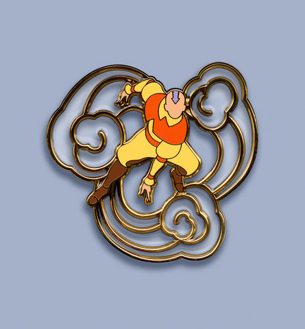 Aang Pin (Clear Version)