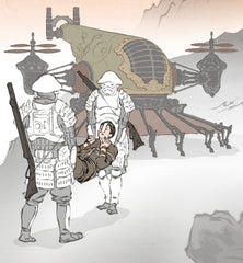 **Pre-Order** 'The Hunter's Quarry' Wall Scroll