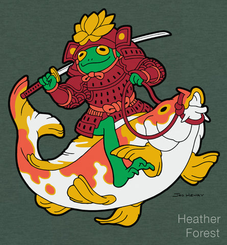 'Frog Koi-Rider' Shirt