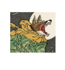 'Fox Moon' Woodblock Print
