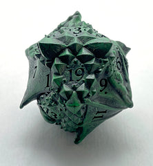 Dragon D20 Dice, Green