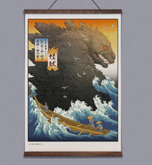 'Kaiju Sighting' Scroll