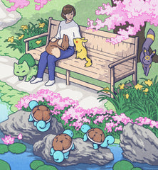 'Kanto Garden' Giclee Print