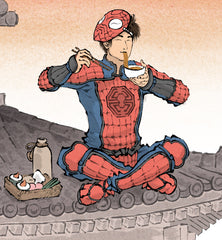 **Pre-Order** 'Rooftop Hero' Scroll