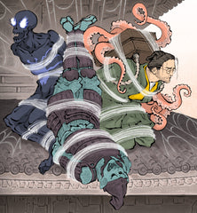 **Pre-Order** 'Rooftop Hero' Scroll