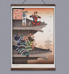 **Pre-Order** 'Rooftop Hero' Scroll
