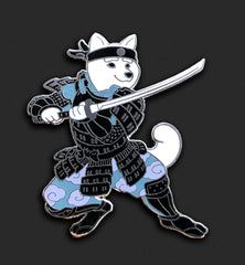 Samurai Shiba - White Fur