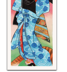 'Soba Blue Maiko' by Moira Hahn