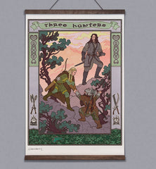 **Pre-Order** 'Three Hunters' Scroll