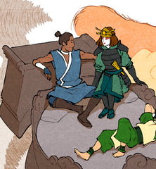 'True Companions' Wall Scroll