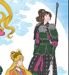 **Pre-Order** 'Warrior Maidens' Scroll