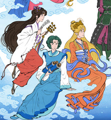 **Pre-Order** 'Warrior Maidens' Scroll