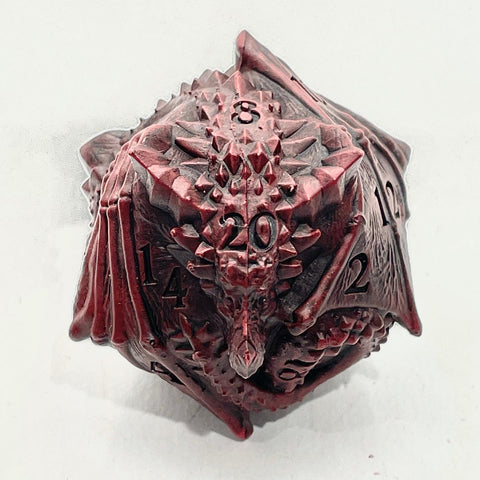 Dragon D20 Dice, Red